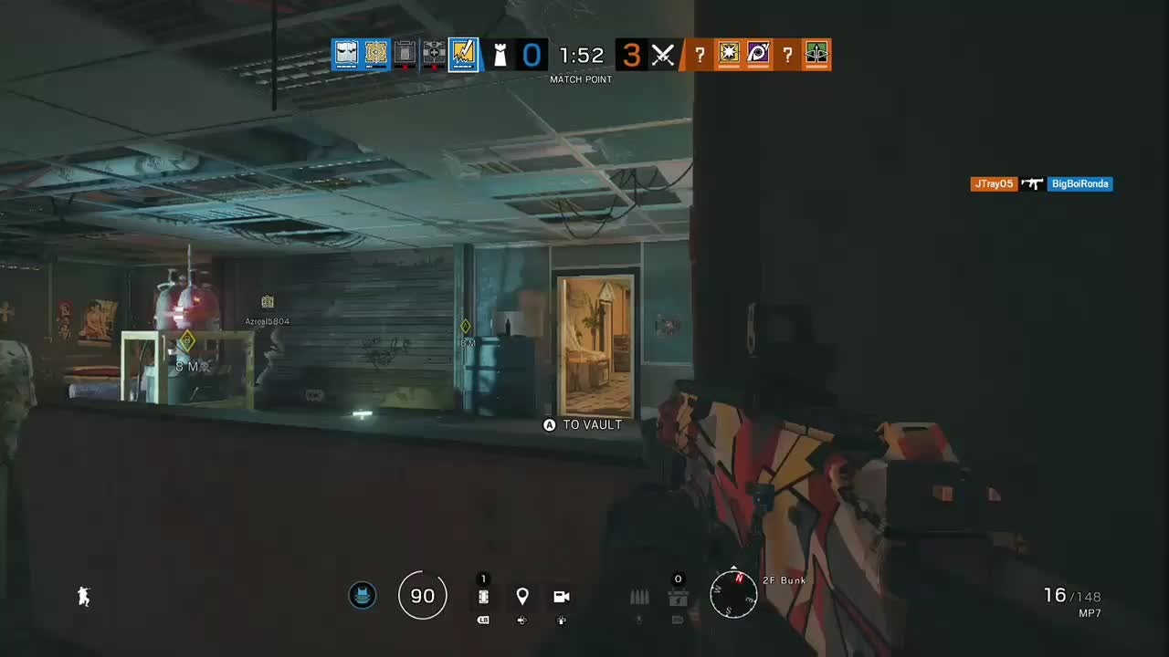 Rainbow Six: General - clutched a RANKED 1v4 video cover image 1