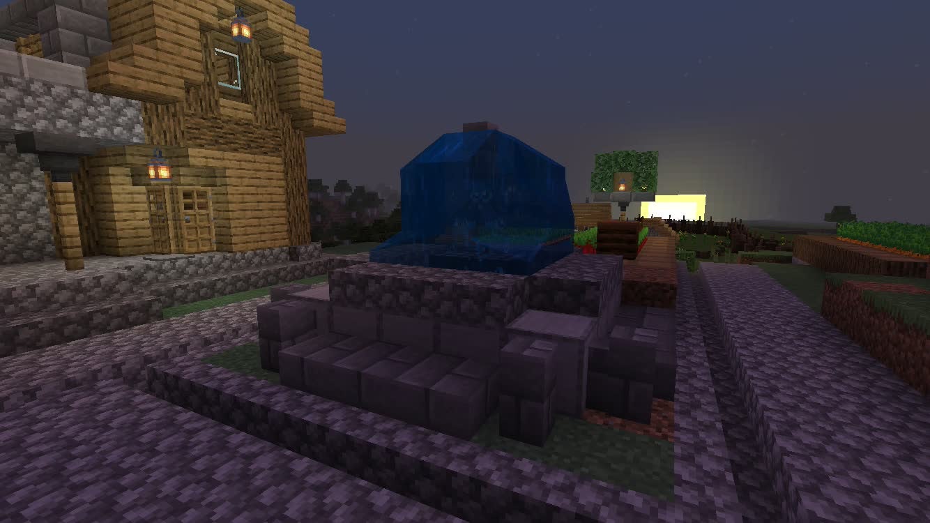 Minecraft: General - Ravine Village Fountain video cover image 1