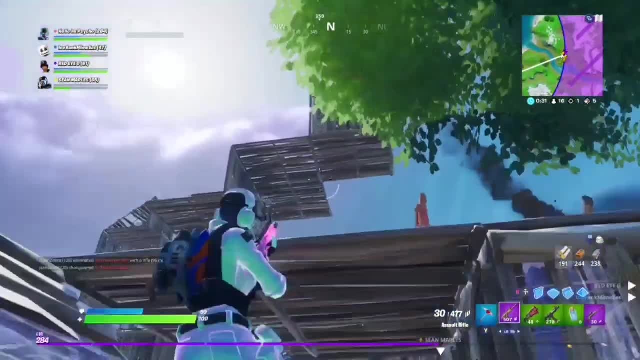 Fortnite: Battle Royale - Highlights From An Old Match video cover image 1