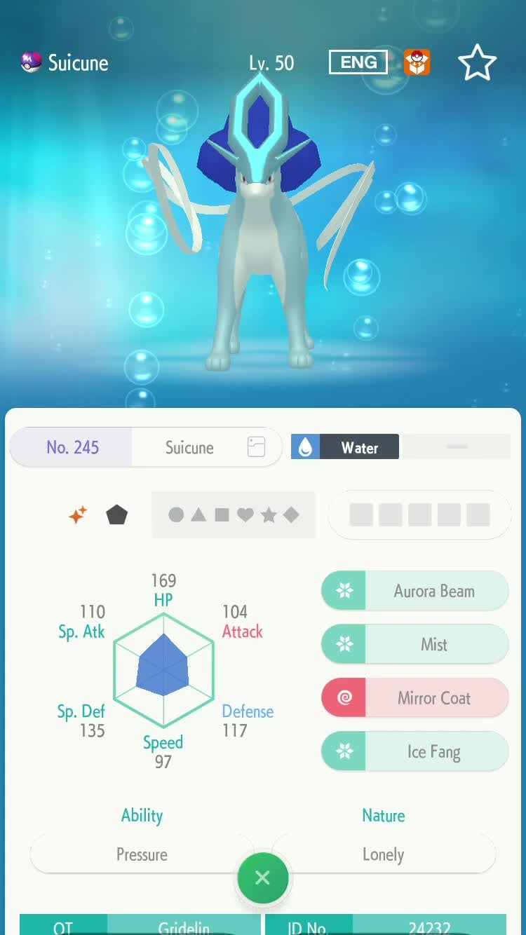 Pokemon: Pokémemes - The Legend Purifying💧 💠Suicune💠 in His ✨Shininess✨🙏🏼😍😭💙 video cover image 1