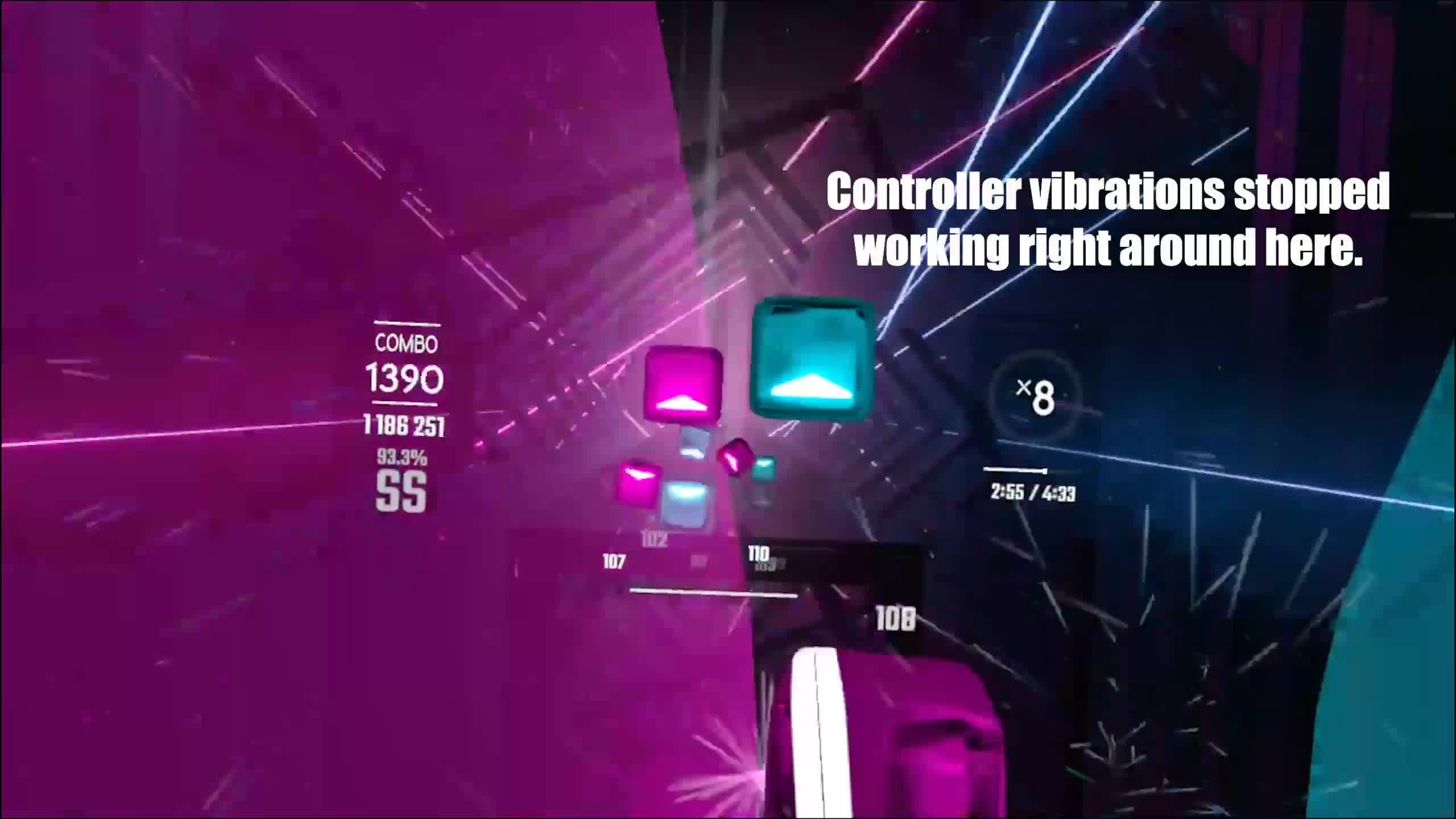 Indie Games: General - When you're doing good with a full combo run, and then disaster strikes 😫 video cover image 0