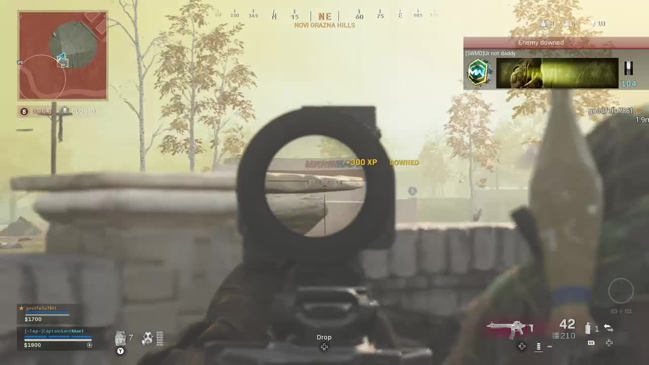 Call of Duty: General - 14 kill win, I thought I killed the team but one died to the storm... I was searching for them😅 video cover image 0