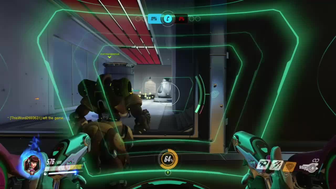 Overwatch: General - Welp here is another almost team kill with D.VA!! video cover image 1
