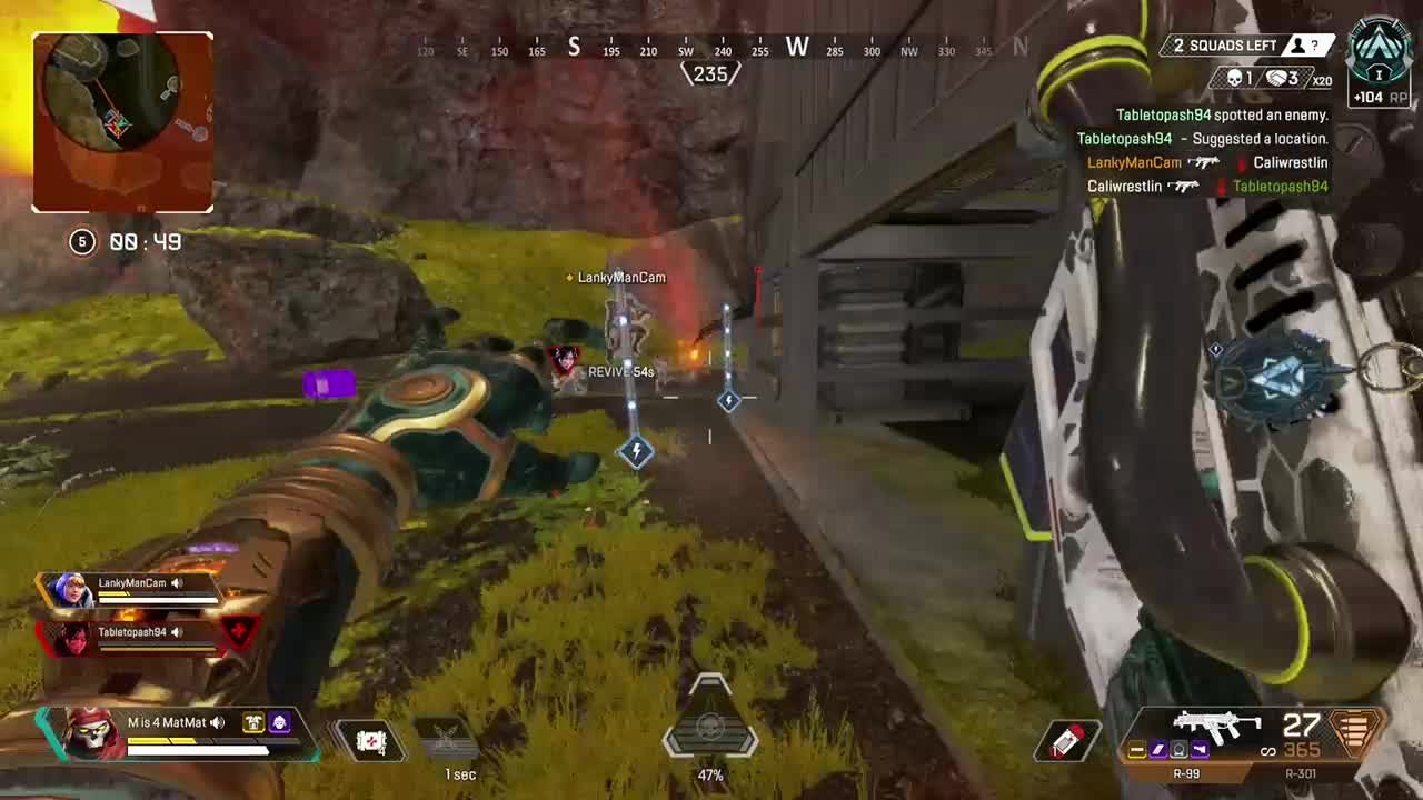 Apex Legends: General - The finisher to top off the 4 wins in a row in rankedš„³ video cover image 1