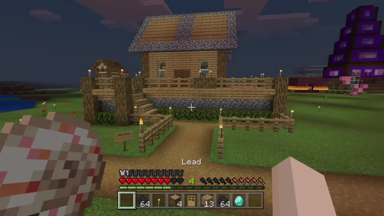 Minecraft: General - my bf and i were playing minecraft and this happened XD ☁️✨ video cover image 1