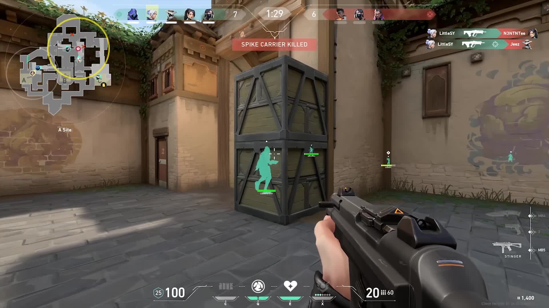 Valorant: Posts - When you play with a bunch of your idjot friends 😒 video cover image 0
