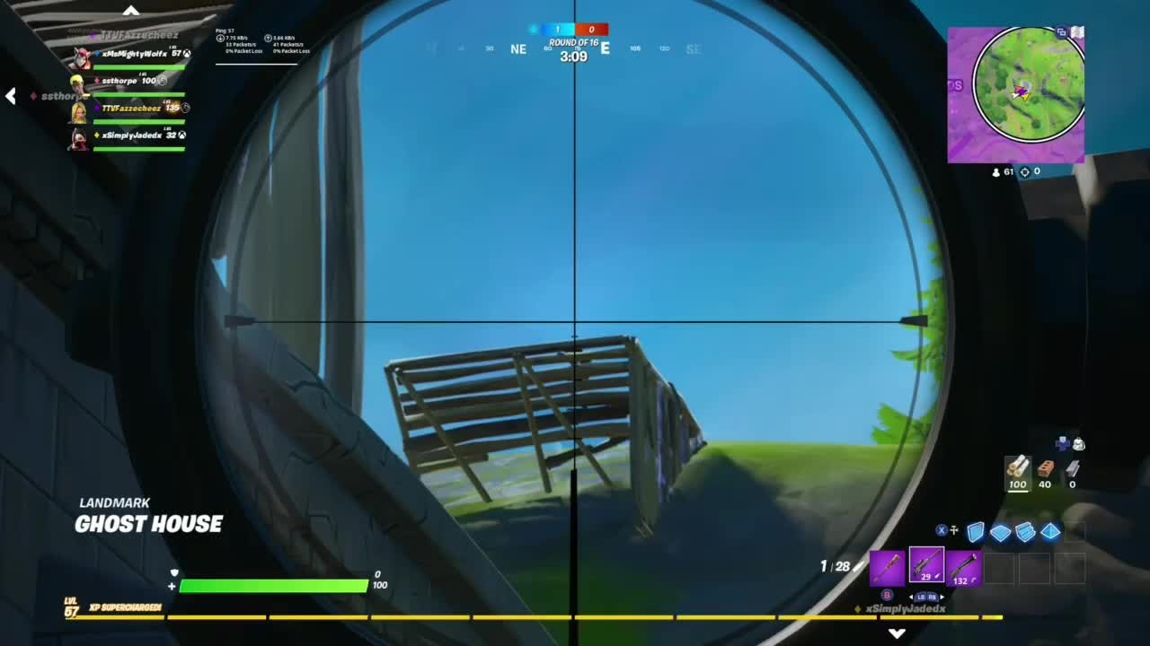Fortnite: Battle Royale - Snipe Montage 😈 video cover image 1