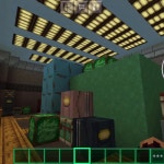 The Among Us Map on Mincraft