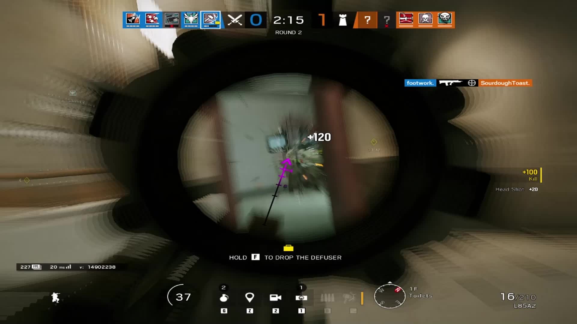 Rainbow Six: General - They literally all lined up lmao. video cover image 0
