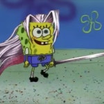 Sephiroth happy ass walking past Sora otw to smash💀