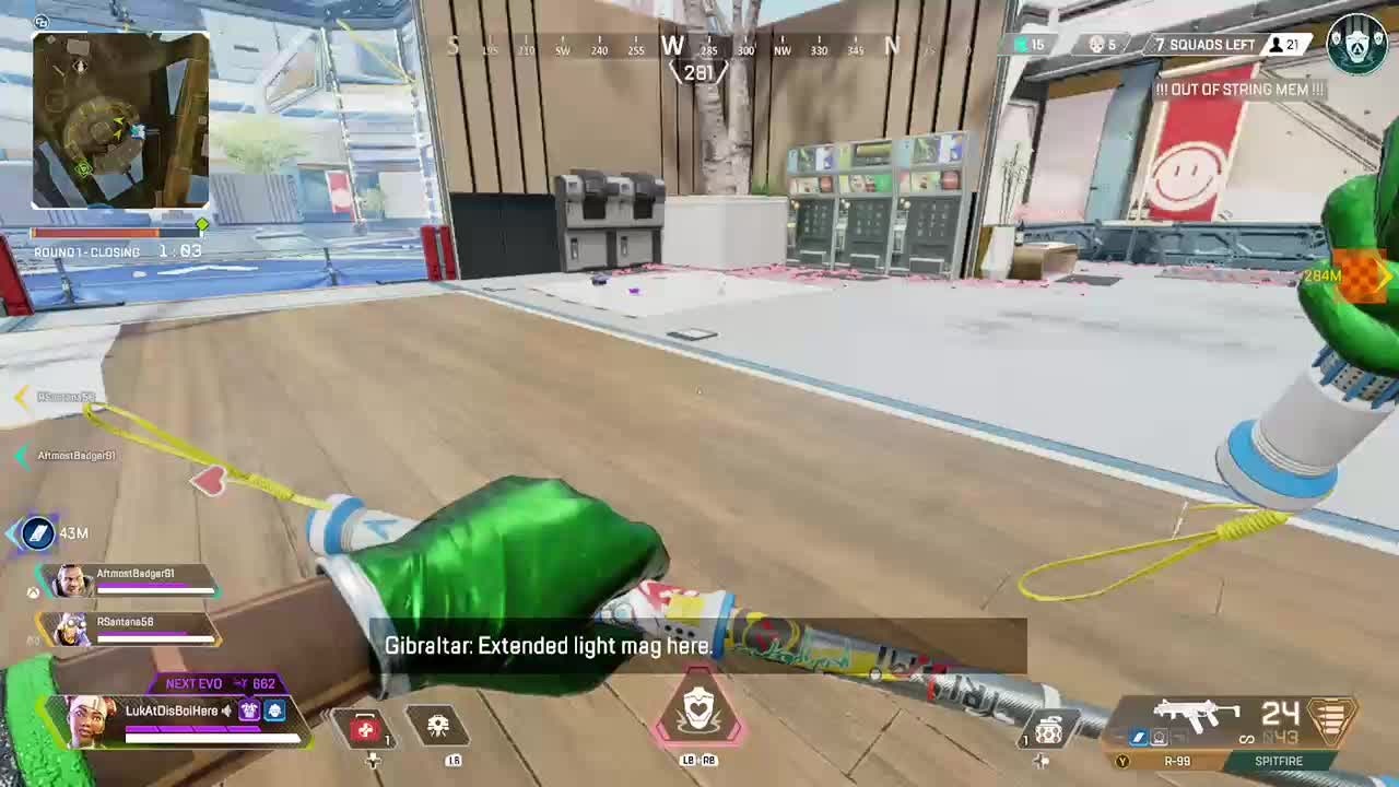 Apex Legends: General - Got 6th. After this I got doubled from behind. Team mates were hit by a squad and a half. video cover image 1
