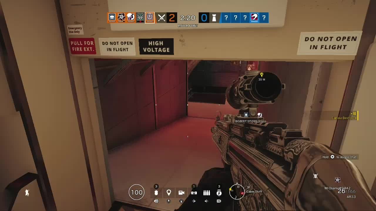 Rainbow Six: General - Cleaning the dust out of the airplane severs video cover image 3