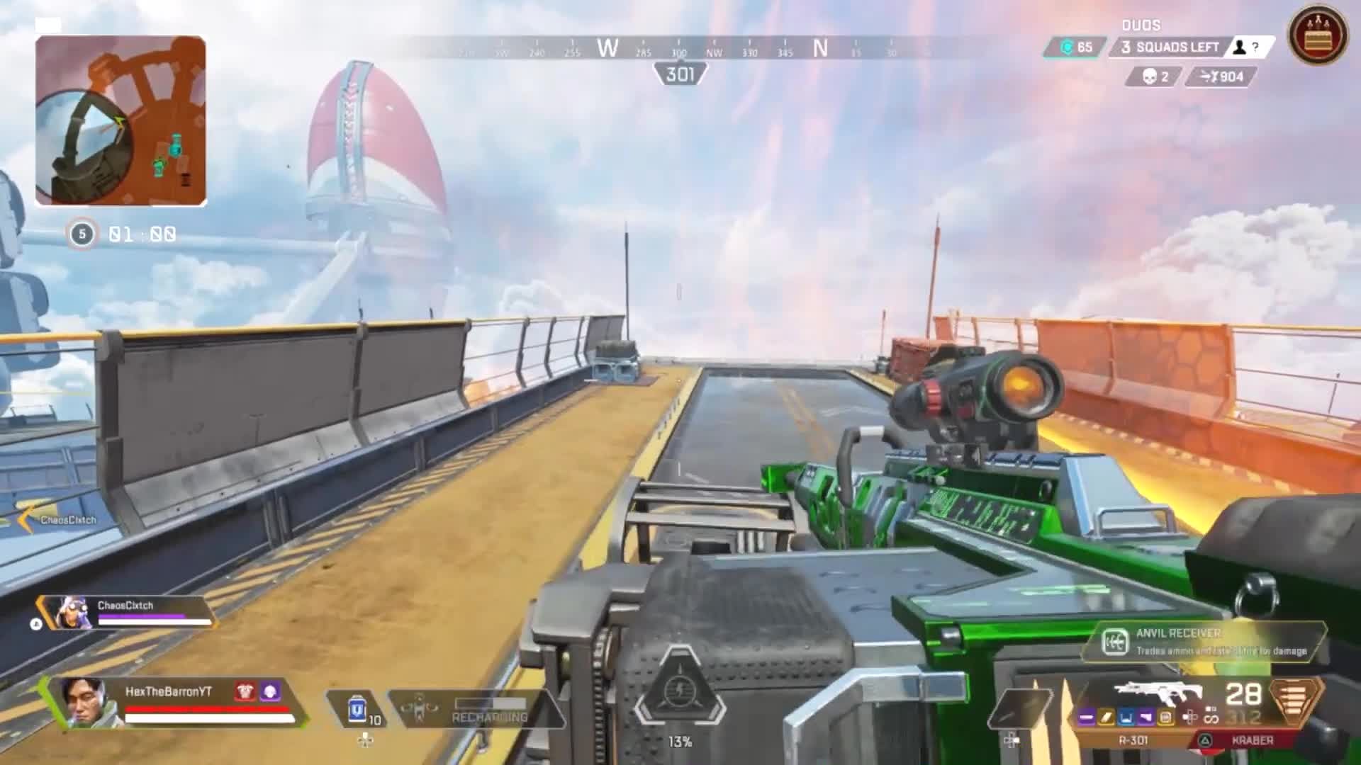 Apex Legends: General - The Kraber Shot That Mattered Baby!  video cover image 0