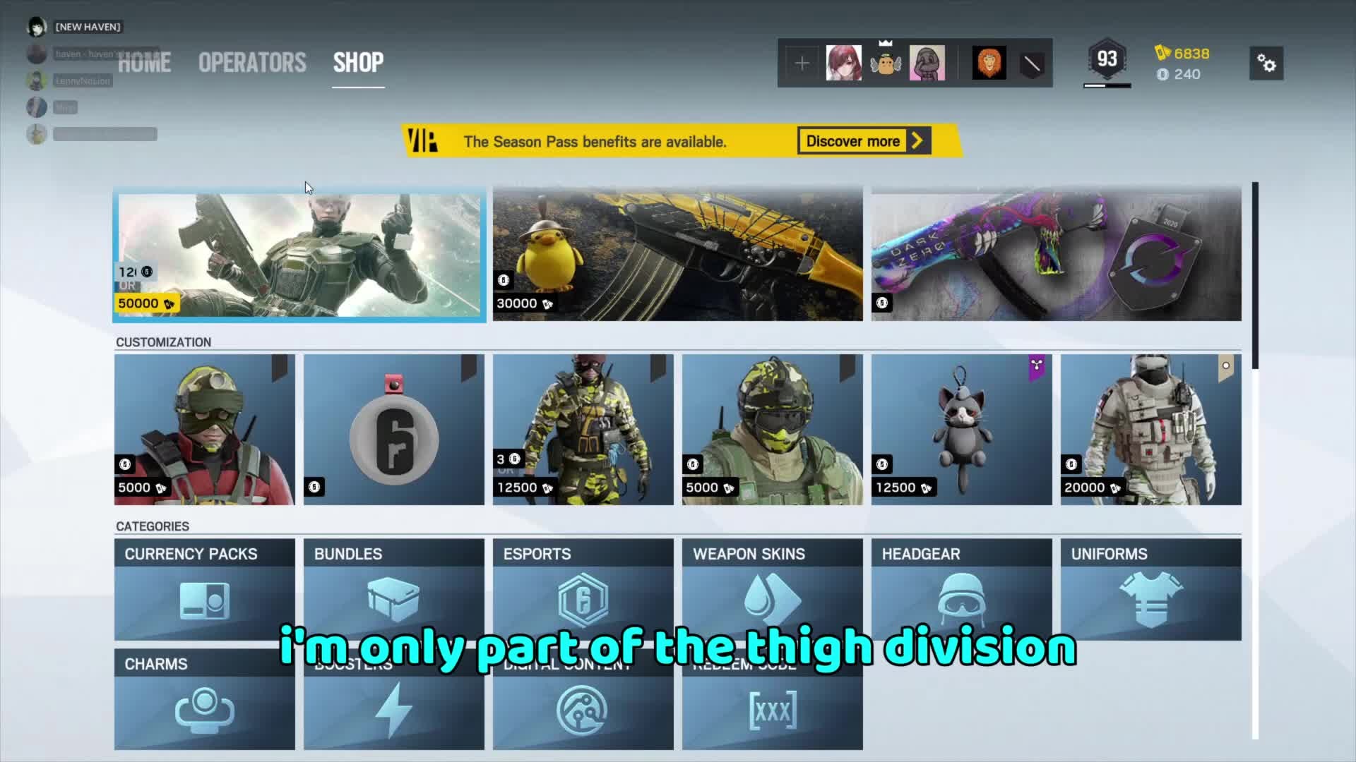 Rainbow Six: Memes - Federal Thigh Investigator video cover image 1