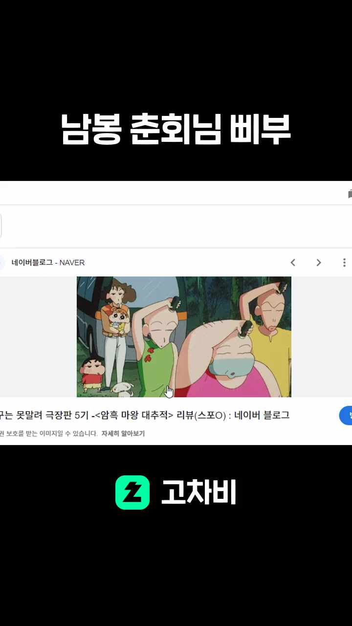남봉 춘회님 삐부