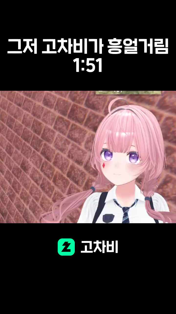 그저 고차비가 흥얼거림 1:51