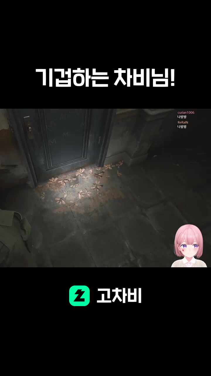 기겁하는 차비님!