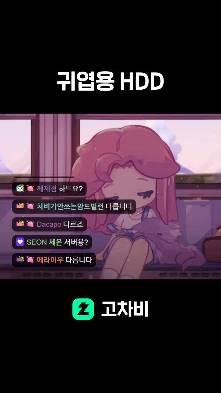 귀엽용 HDD