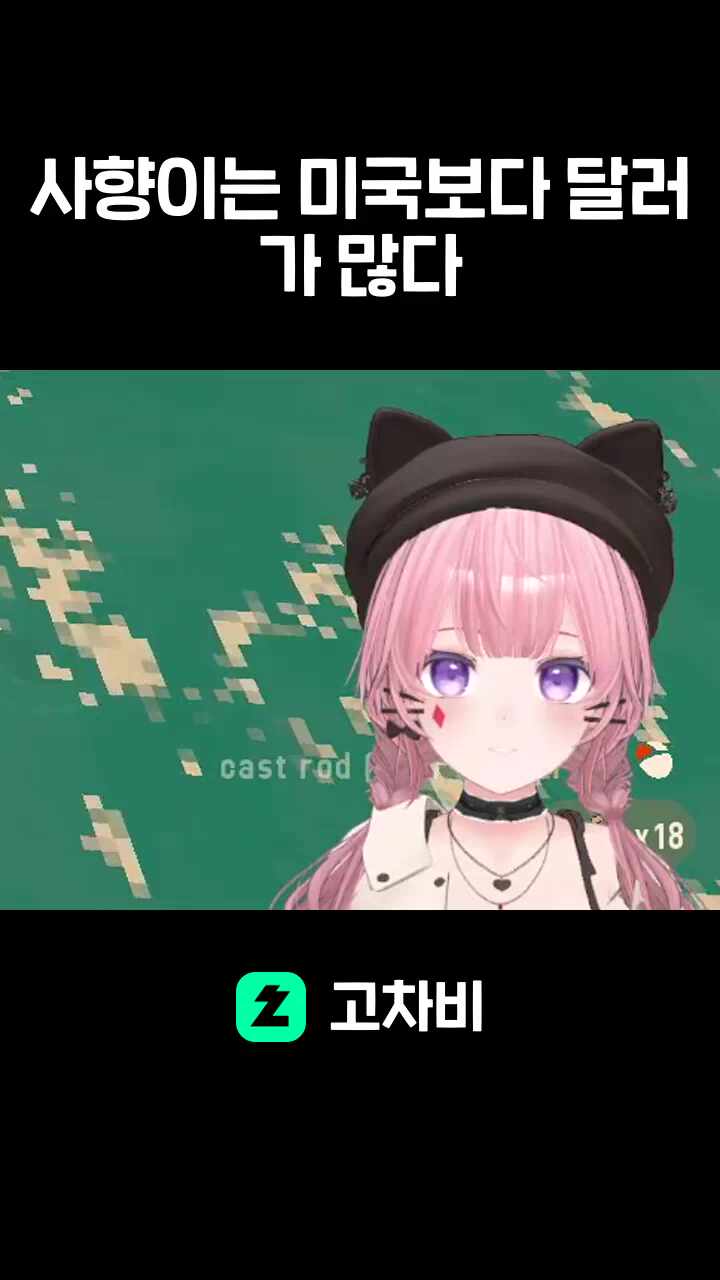 사향이는 미국보다 달러가 많다