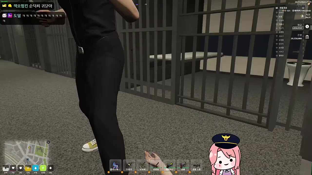 봉을 꺼냈으면 사람이라도 썰어야지