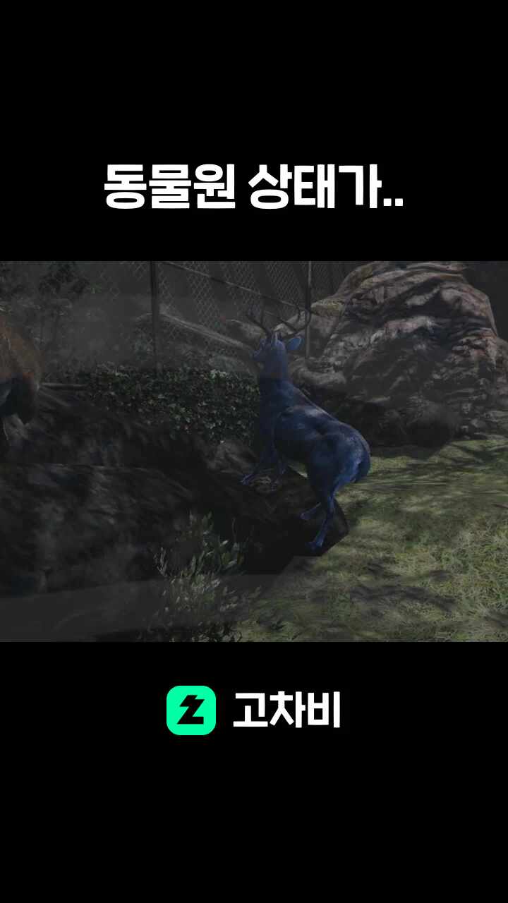 동물원 상태가..