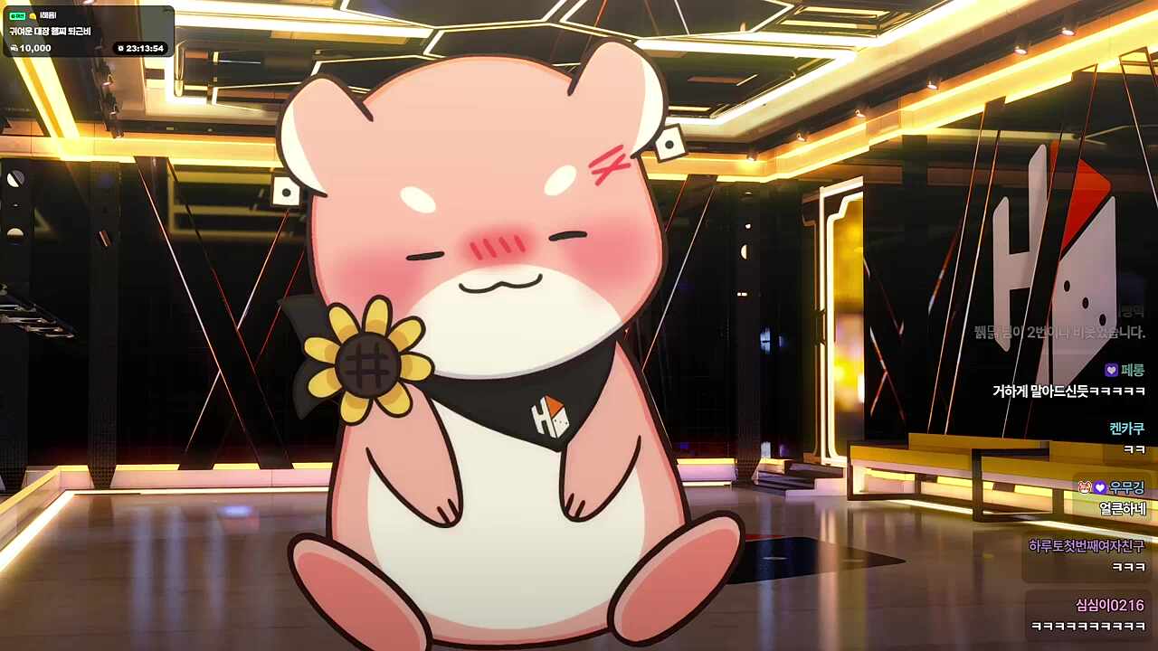 햄찌 안 잔다~