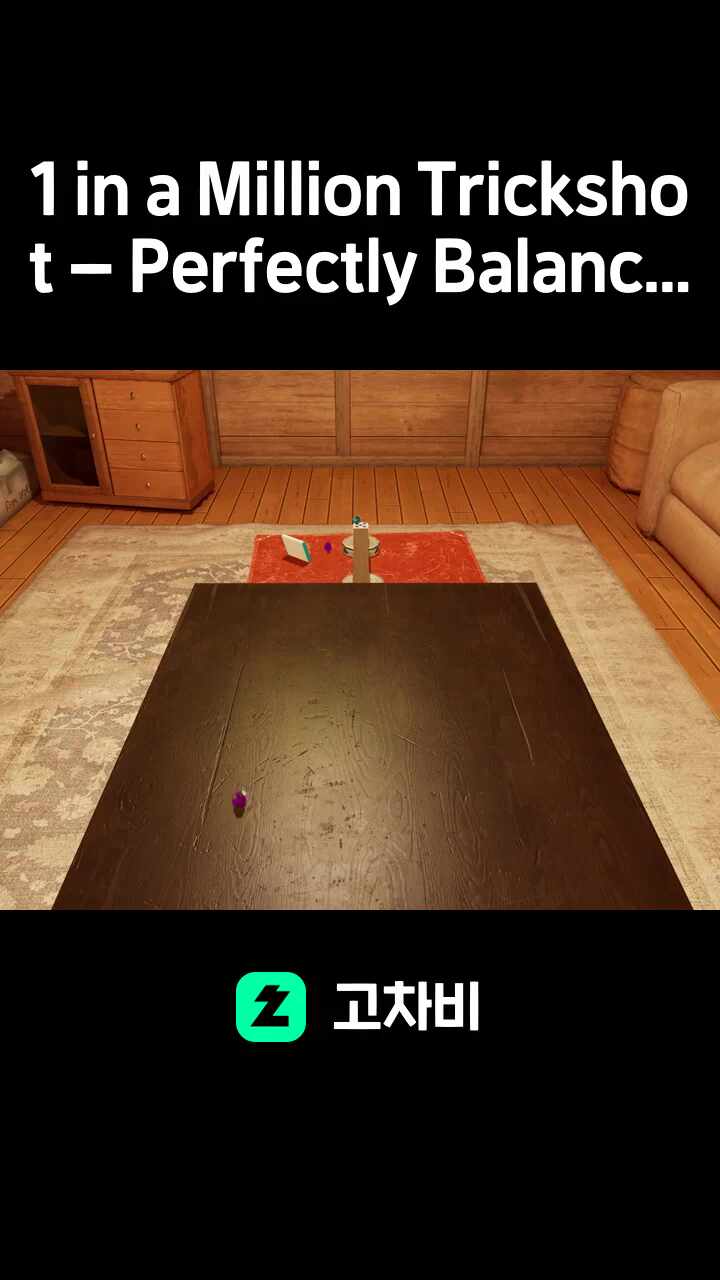 1 in a Million Trickshot – Perfectly Balanced! 🎯🤯