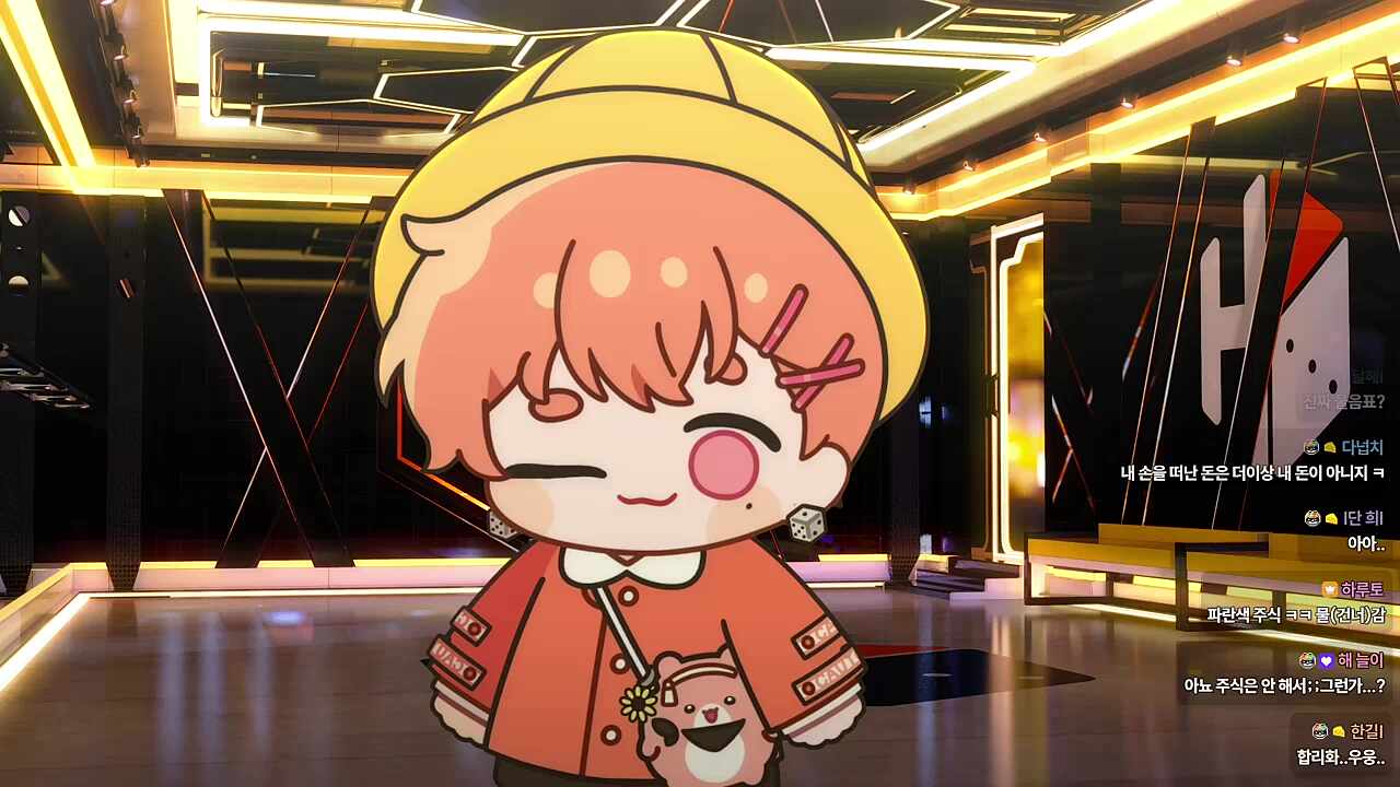 물감.. 물 건너감..