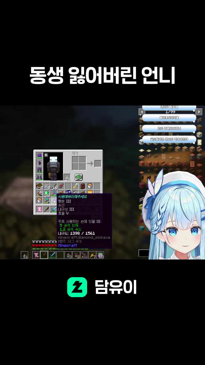동생 잃어버린 언니