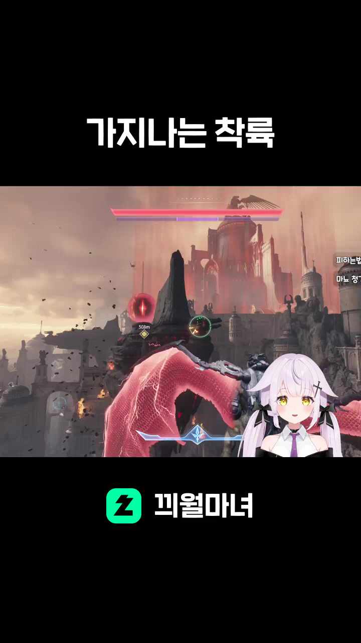 가지나는 착륙