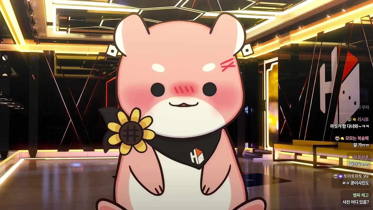 칸쵸 궁디 팡팡 해준 하루🐹