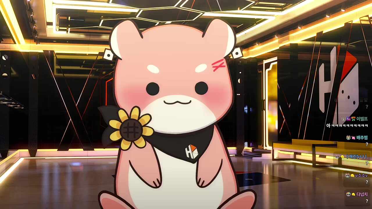 이런! 머리에 붙어있었어 간장게장🐹