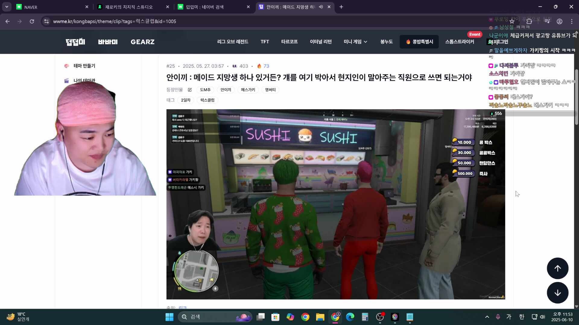 밀린 현생을 살다온 유령 채고봉