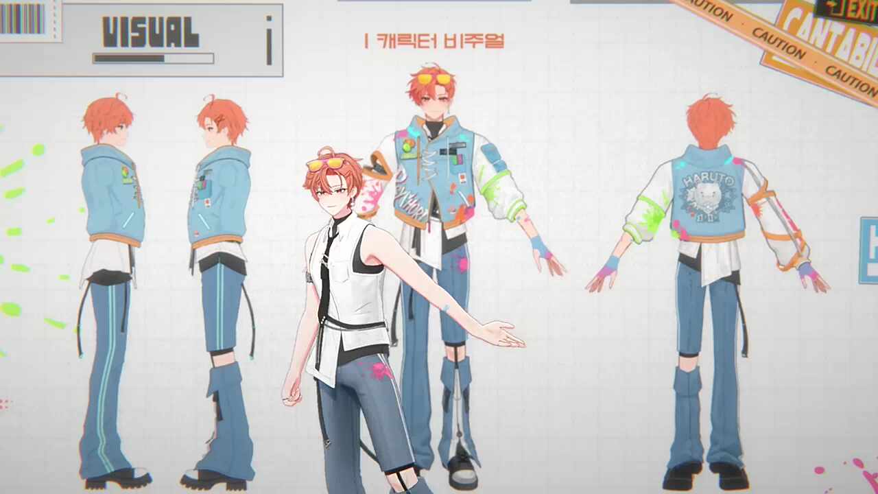 캐릭터 비주얼표🐹