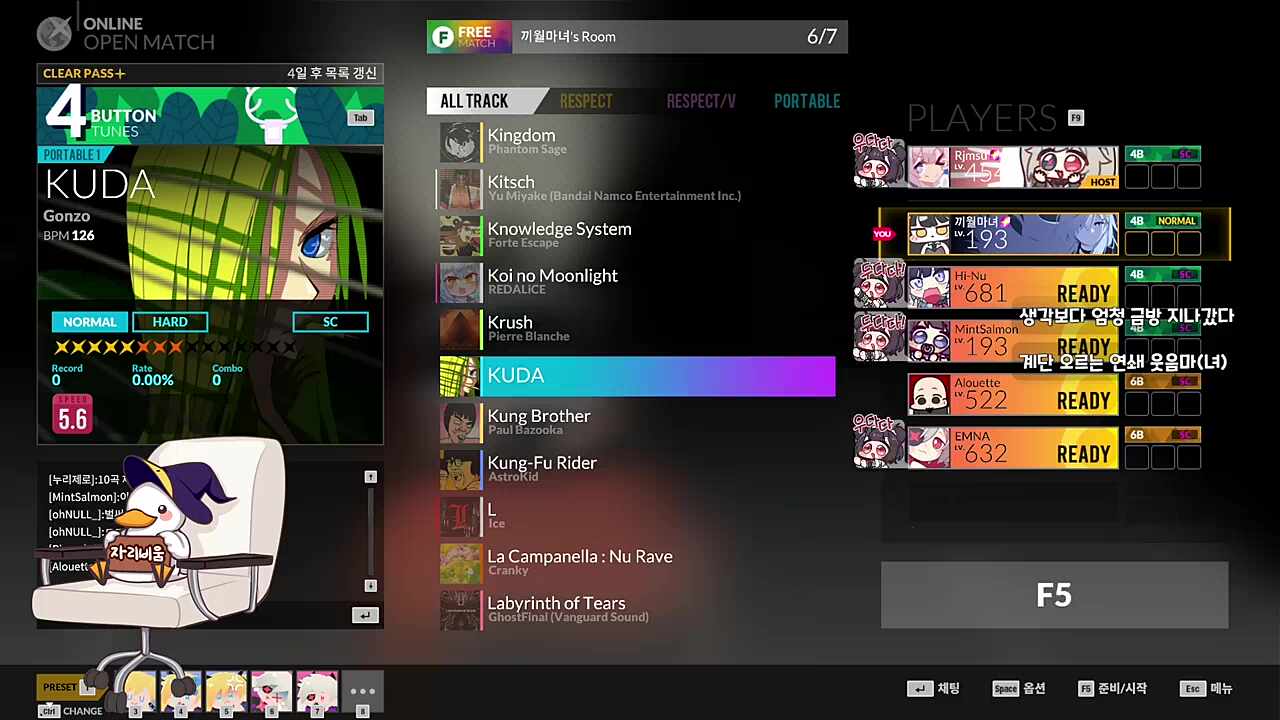 우다다두다다