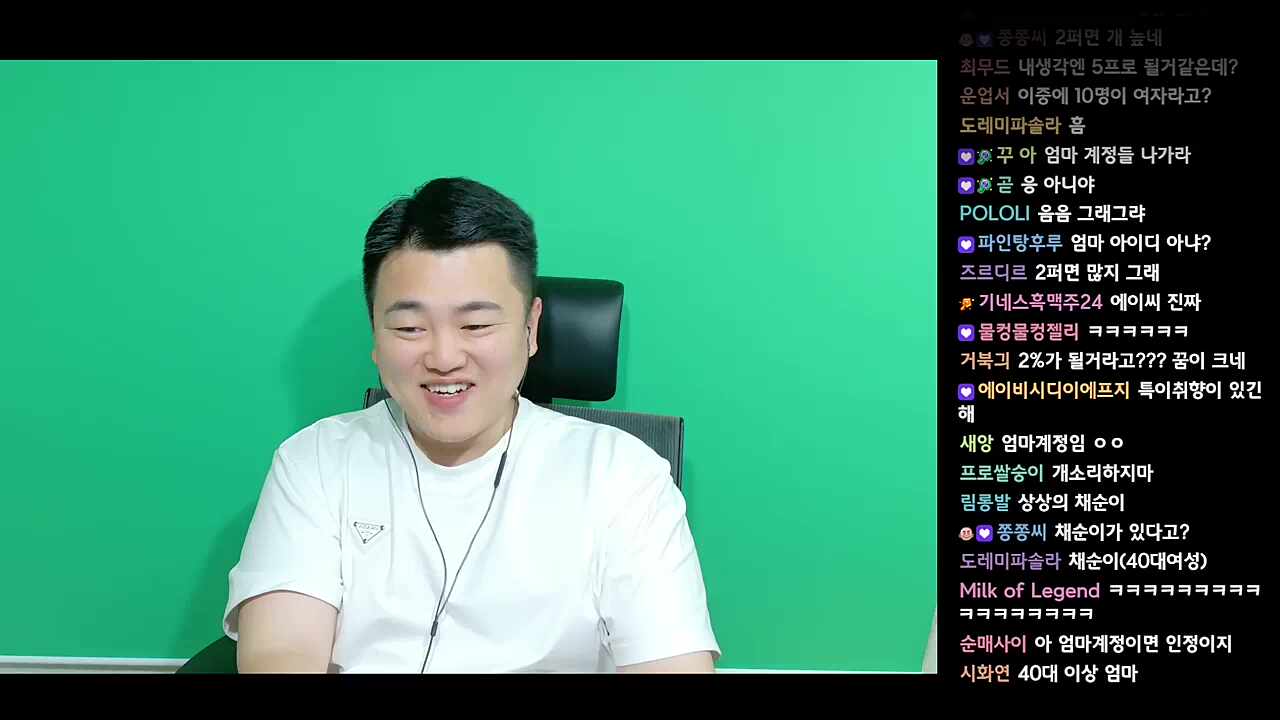 채순이의 정체를 알게 된 채로키(현실부정)