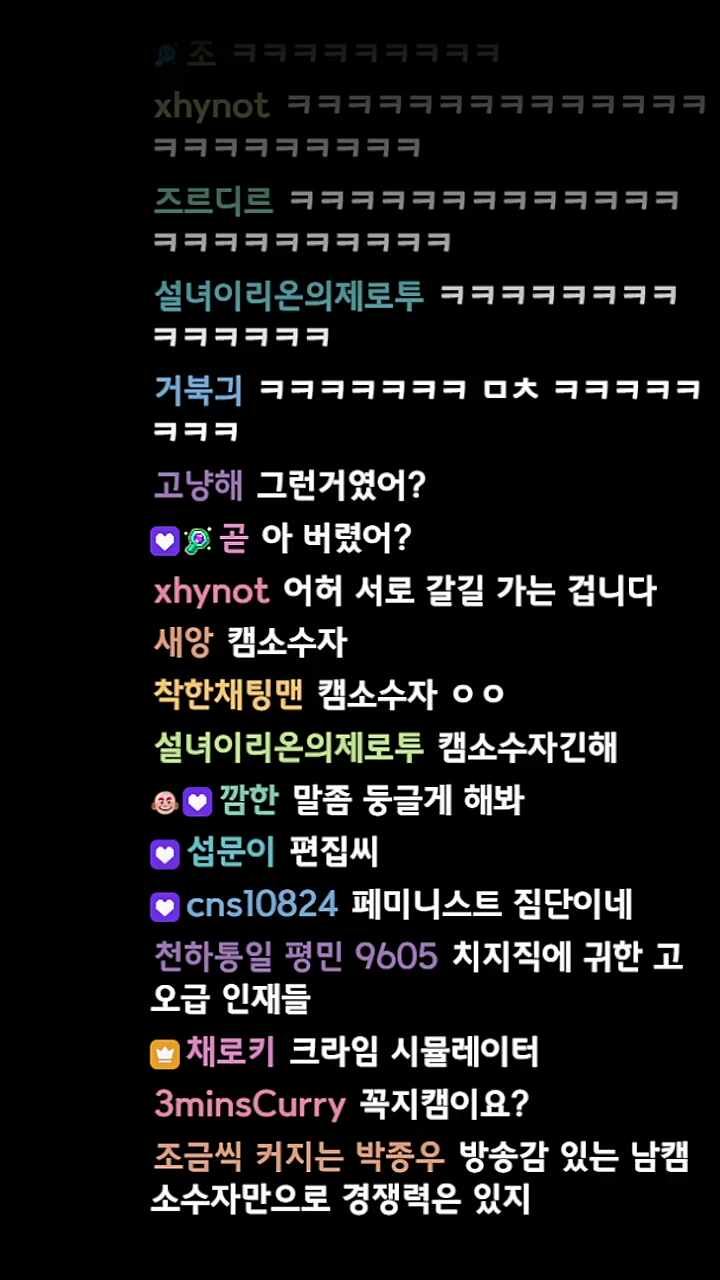 꼭지캠 키는 그날까지..