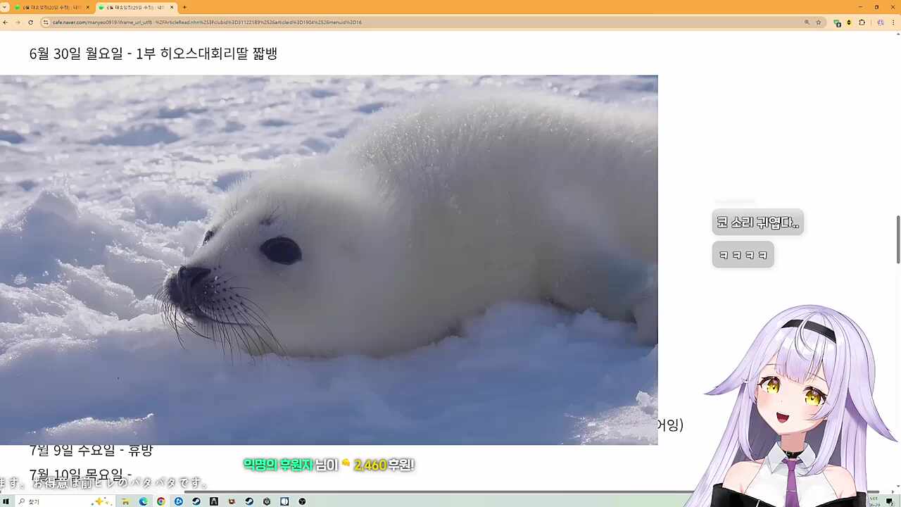 물범과 마뇨의 돌림노래
