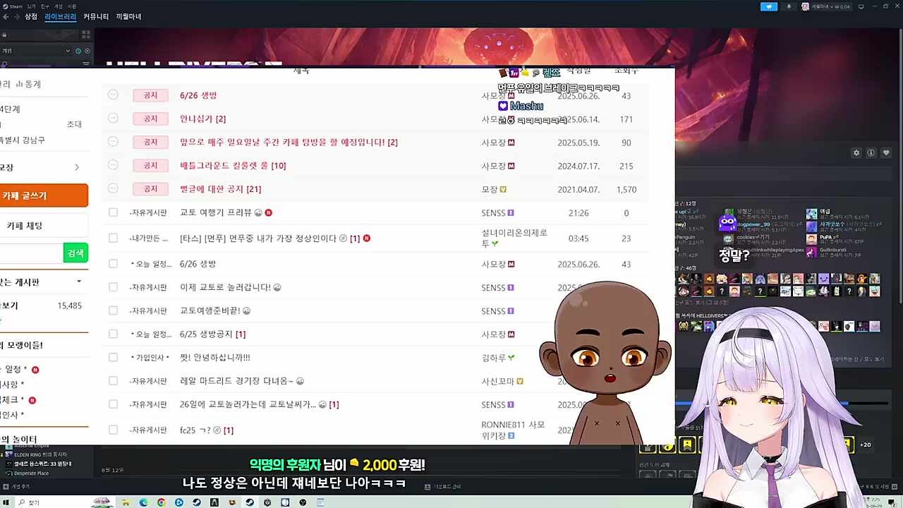 내가 제일 정상이네~(마녀님)