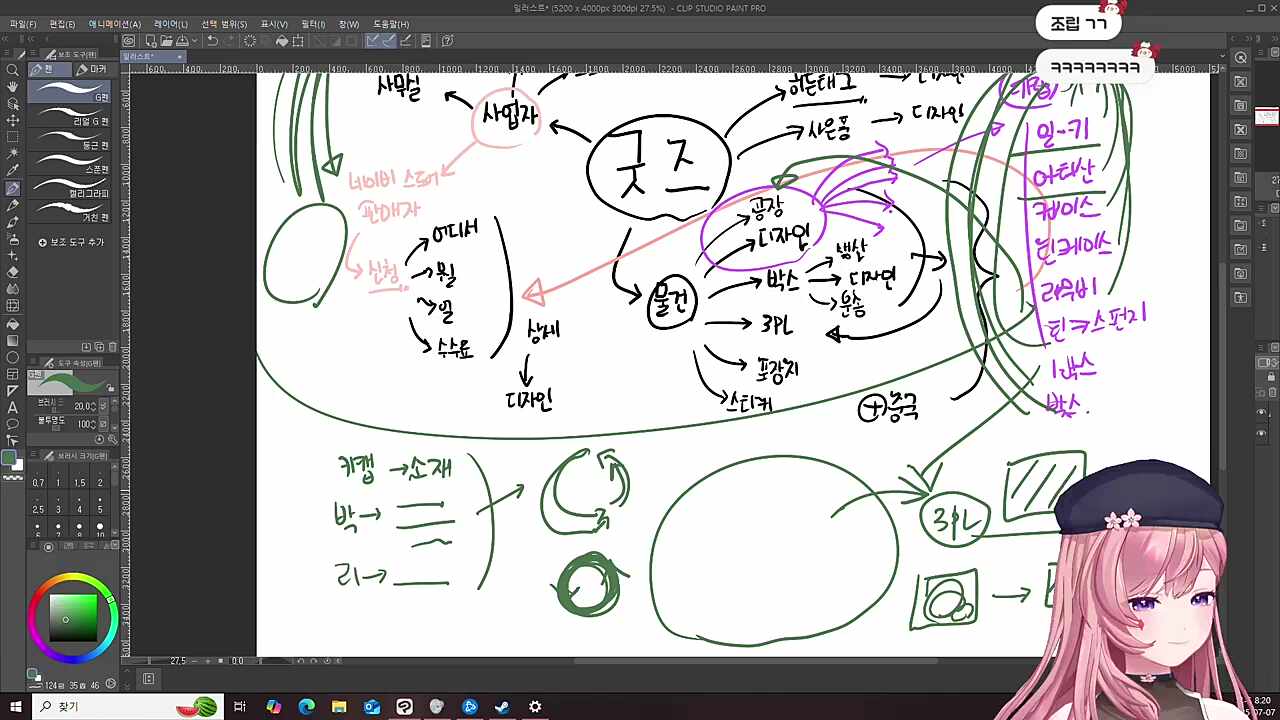 개인세의 굿즈 소한 마법진