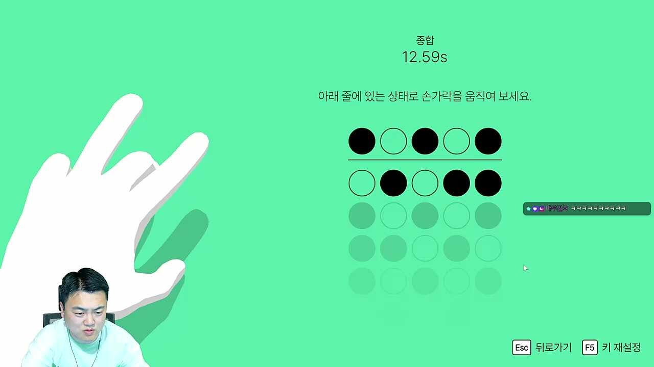 채로키 핑거댄스 클리어