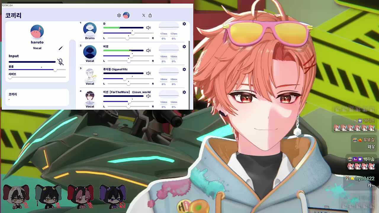리듬타면서 고개 흔드는 하루 ㄱㅇㅇㅋㅋㅋㅋ
