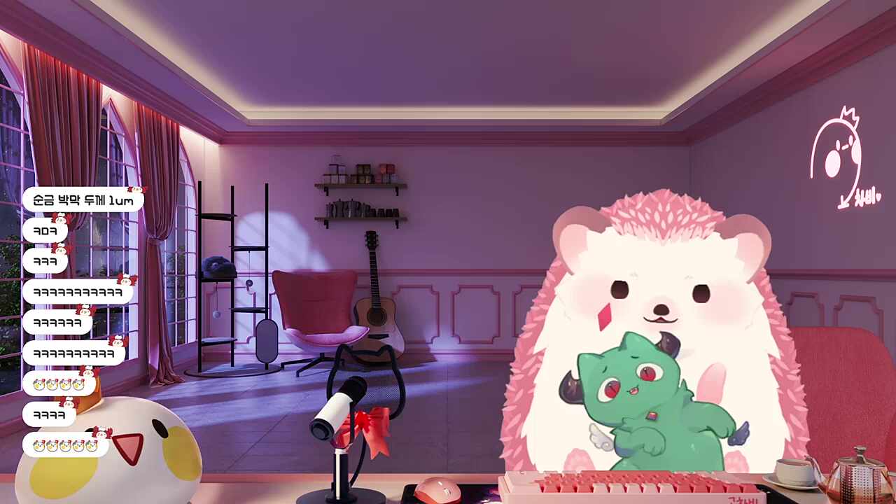 모카냥이 와랄라라라