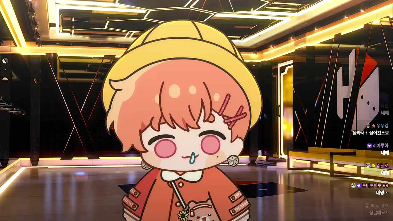갔다가 다시 돌아와서 찡긋!🐹