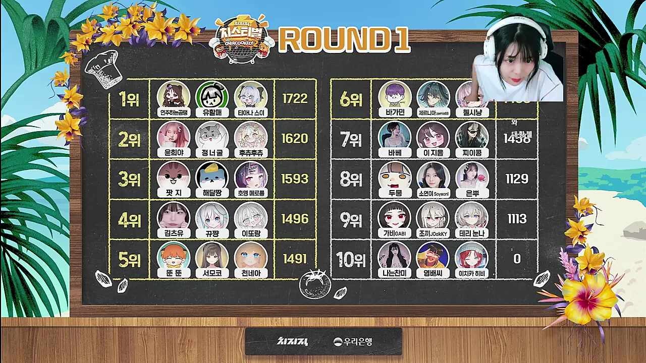 1458점 탈락
