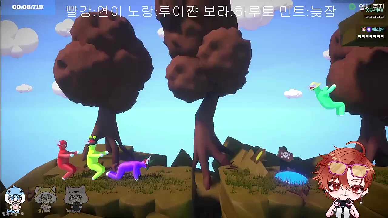 백스텝 하는 햄스터가 있다고?