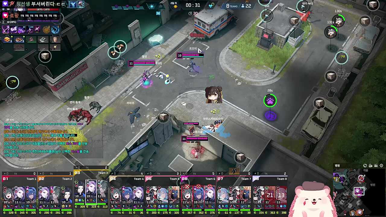 최강 6번팀 차력쇼