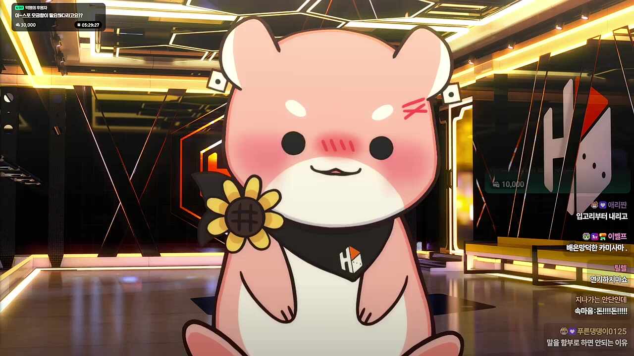 입꼬리는 원래 올라가있고요!🐹