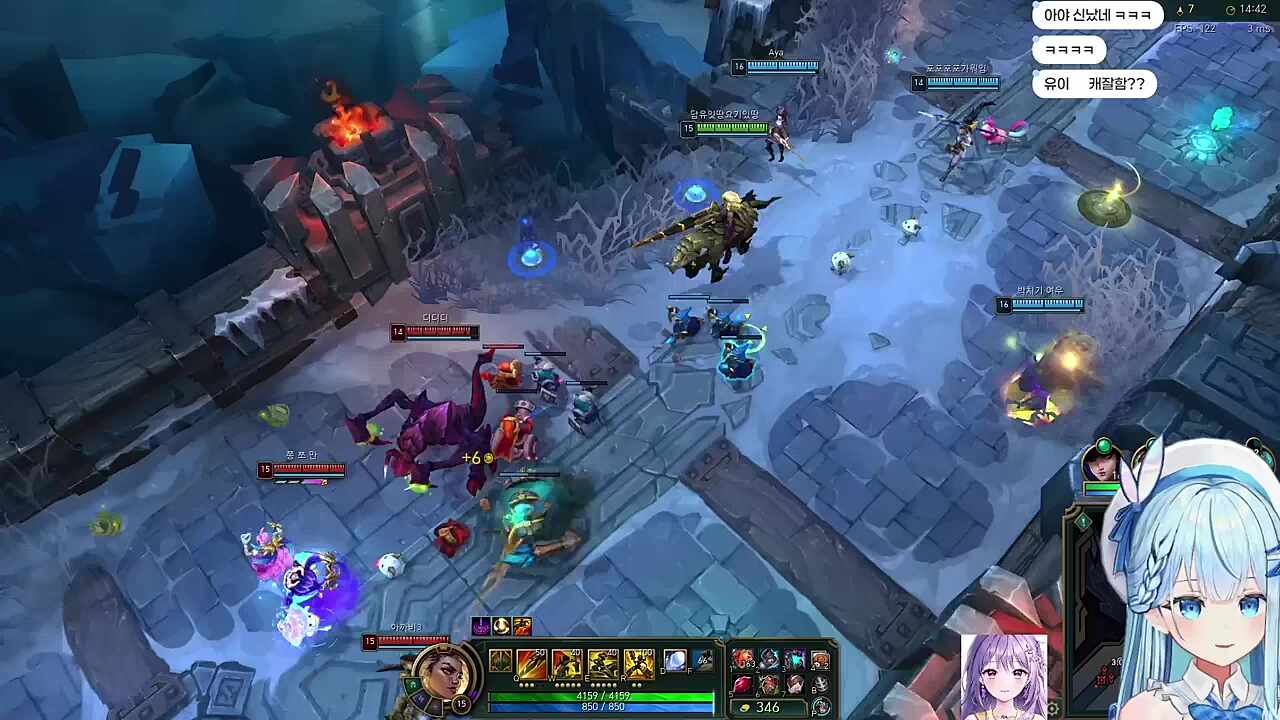 칼바람 w. 아야, 류시호, 포포포포, 하시요