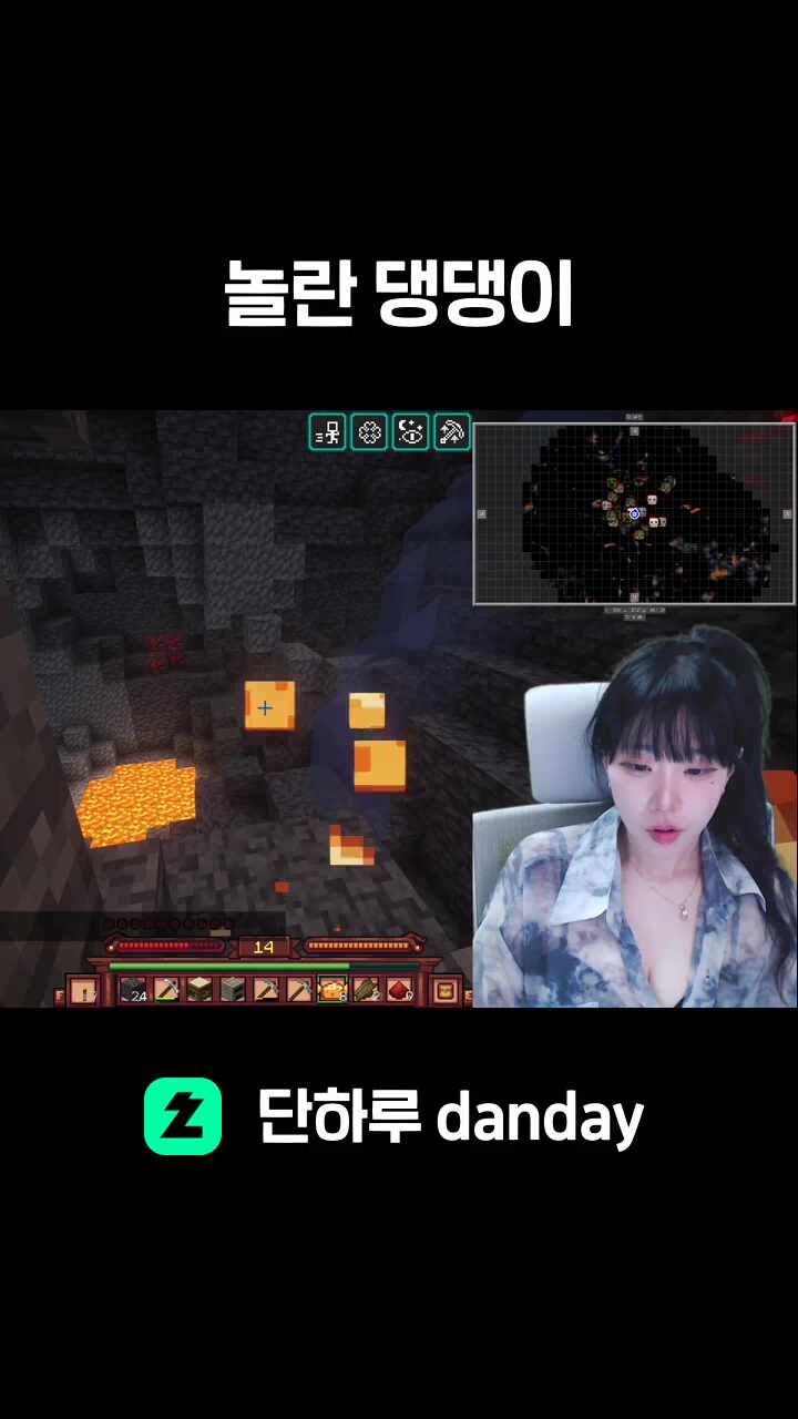 놀란 댕댕이